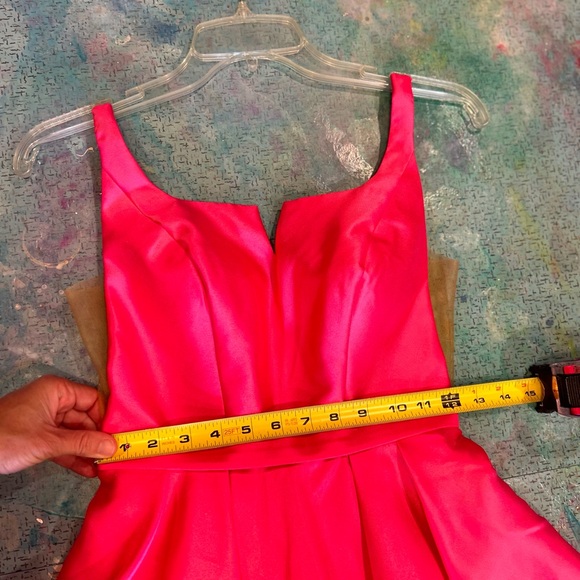 Hot Pink Party Dress - Picture 14 of 15